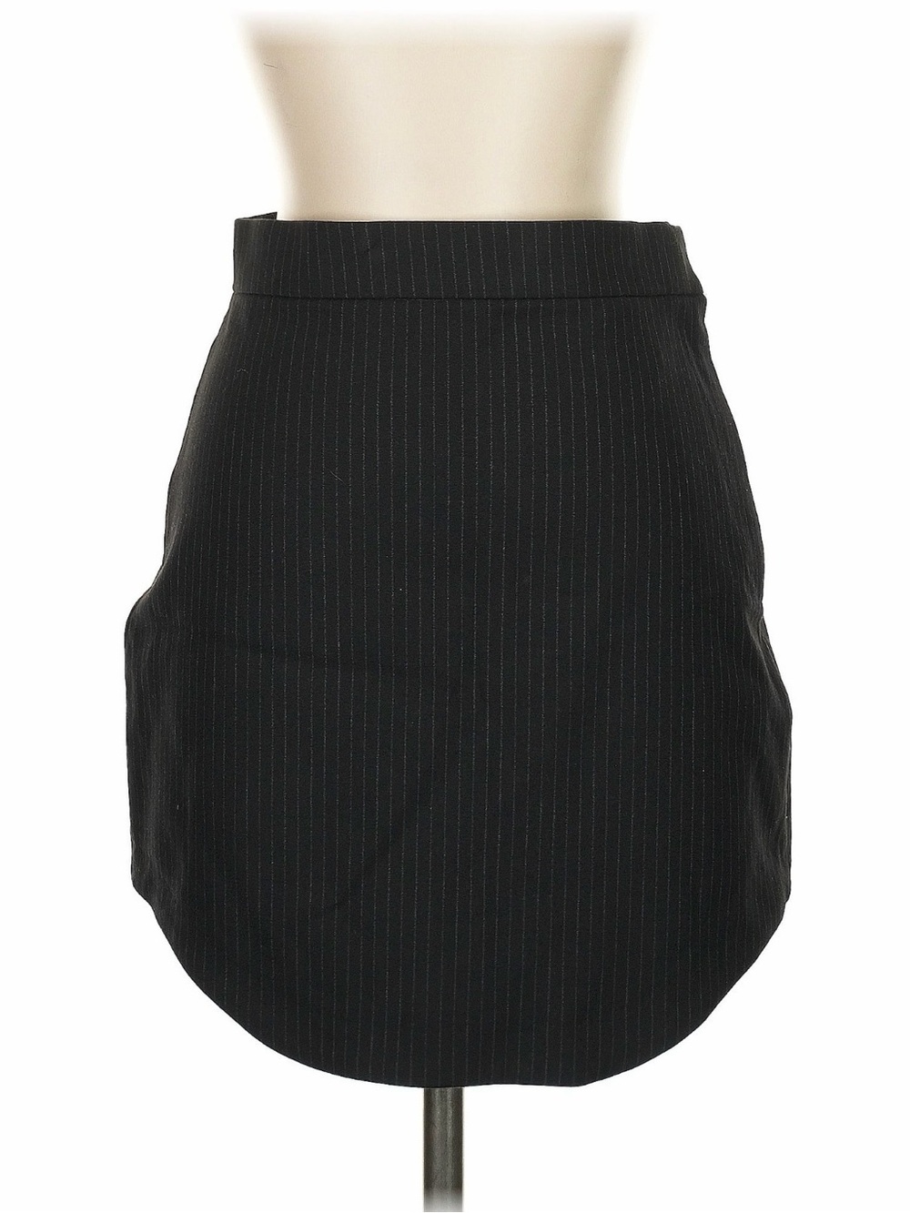 NWT Zara Black Pinstripe Mini Skirt XS